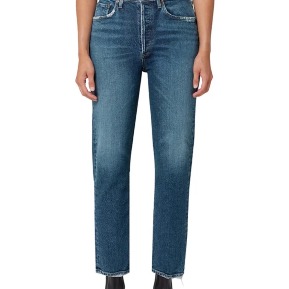 Riley High Rise Straight Crop in Collective - Size 33